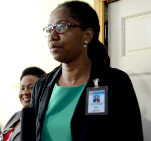 Helen Browman, Chief Executive Officer delivers remarks at the opening of the Dialysis Unit